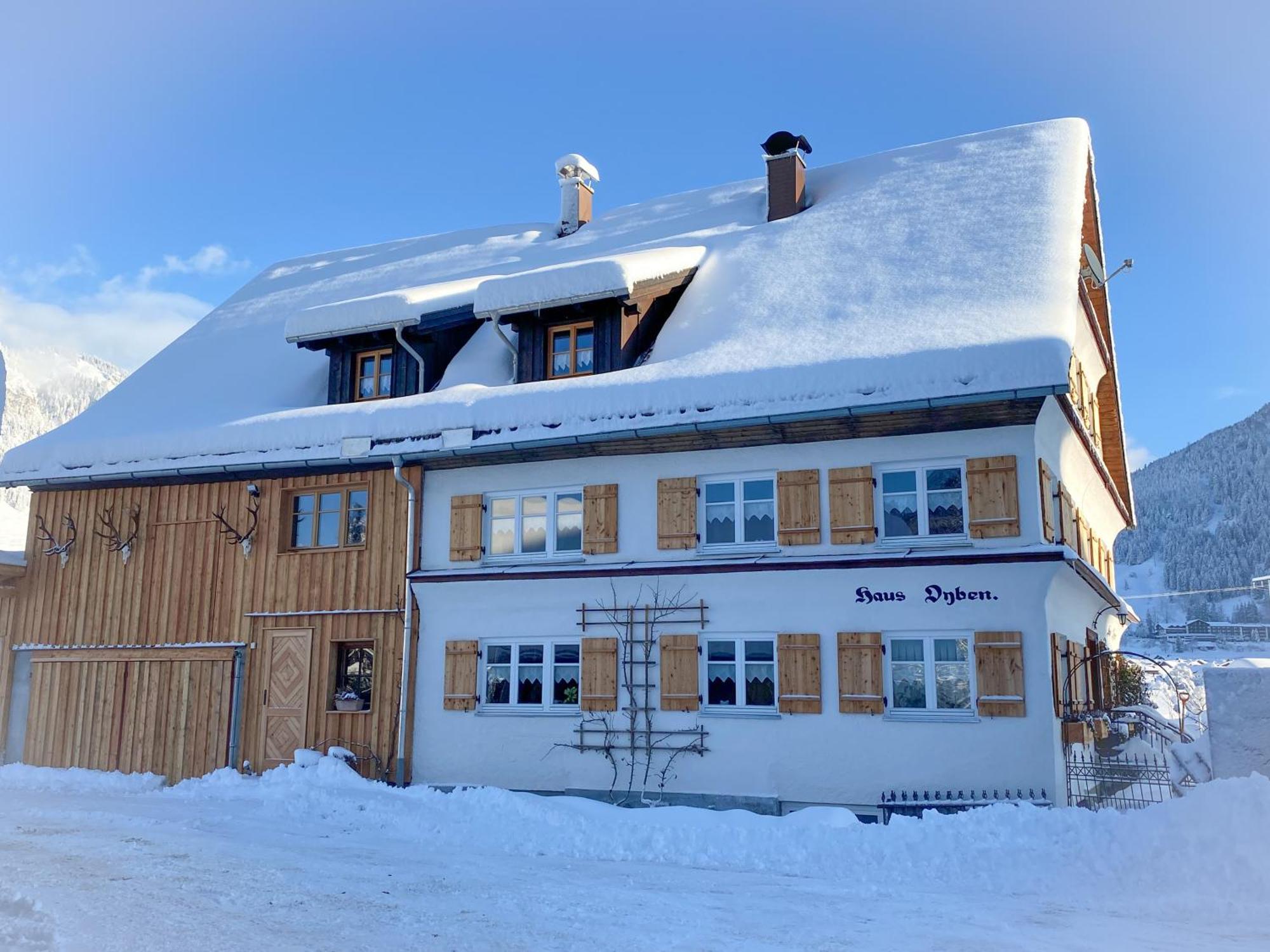 Haus Oyben Leilighet Bad Hindelang Eksteriør bilde
